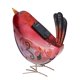 thumbnail image 2 of Decoración vibrante para jardines y césped Lámpara solar LED con forma de pájaro rojo, 2 of 8