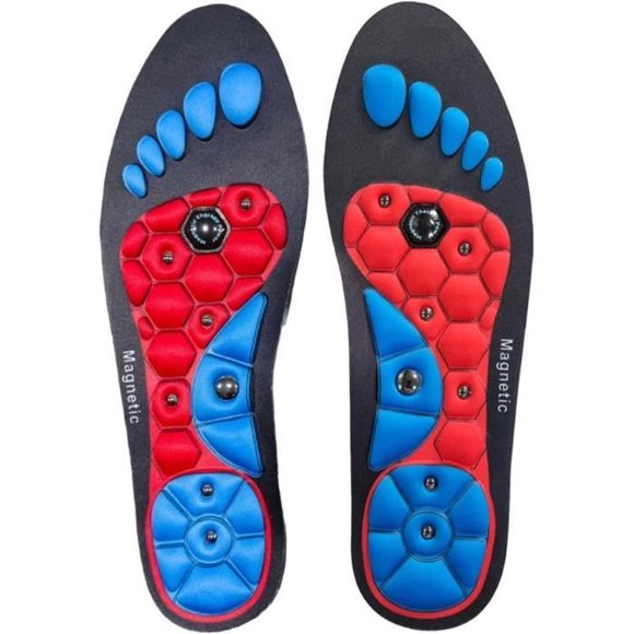 Akusoli Insoles, Akusoli Acupressure Insoles, Akusoli Magnetic Acupressure Insoles for Men and Women, S (35-40)