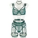 thumbnail image 1 of Conjunto de 6 piezas de anillos sexys de acero resistentes con botones de malla para mujer, estilo europeo y americano, 1 of 6