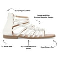 thumbnail image 3 of Journee Collection Womens Petrra Tru Comfort Foam Gladiator Back Zip Sandals, 3 of 6