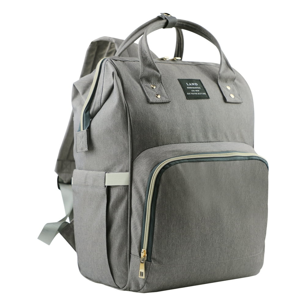 LAND Unisex Mommy Diaper Bag type Backpack Large Capacity Maternity