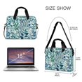thumbnail image 3 of FORMRS 16" Laptop Bag Carrying Sleeve Case with Handle Travel Shoulder Briefcase, Beautiful Leaves Pattern, 3 of 8