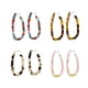 thumbnail image 4 of sweethay Pendientes colgantes Colgante Colgante Accesorios populares Pendiente geométrico Regalo de aniversario Dama Decoraciones Gancho para Type3 NO3, 4 of 6