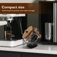 thumbnail image 6 of Tzdxfgl Coffee Pod Holders Basket with Wood Lid, Large Capacity K Cup Holder for Counter, Black, 6 of 10