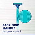 thumbnail image 6 of Gillette Sensor2 Plus Pivoting Head Men's Disposable Razors, 10 Count, 6 of 8
