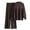 Brown, variant on MuZeFu Fall Tops for Women 2024 Two Piece Sets for Women Women's Casual Long Sleeve Round Neck Sweater Sets Knitted Stripe Tops Long Pants Suits