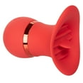 thumbnail image 3 of CalExotics French Kiss Charmer Silicone Clitoral Vibrator, Red, 3 of 9