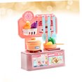 thumbnail image 4 of FUTUREORYY Kids Kitchen Pretend Kitchen Accessories Pink Plastic 1 Set Expand Knowledge Home Use, 4 of 8