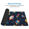 thumbnail image 3 of Naloa Spaceships and Stars Gaming Mouse Pad Large Mouse Mat Long Extended Desk Pad Non-Slip Rubber Mice Pads Stitched Edges Thin Pad (16x29.5 Inch), 3 of 8