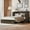 Gray, variant on Queen Size Murphy Cabinet Bed, Queen Murphy Bed Chest Hideaway Bed Frame with Charging Station, Foldable Platform Pull Out Bed Cabinet for Apartments Small Space, No Spring Box Needed, White