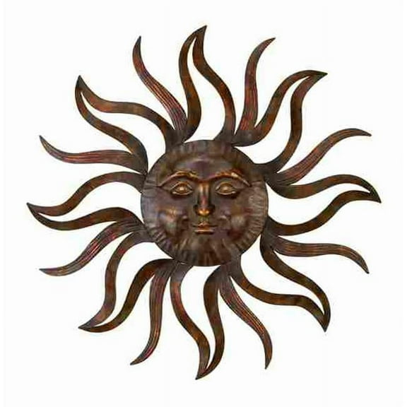 97918 Metal Sun Wall Decor Feel Every Morning More Fresh