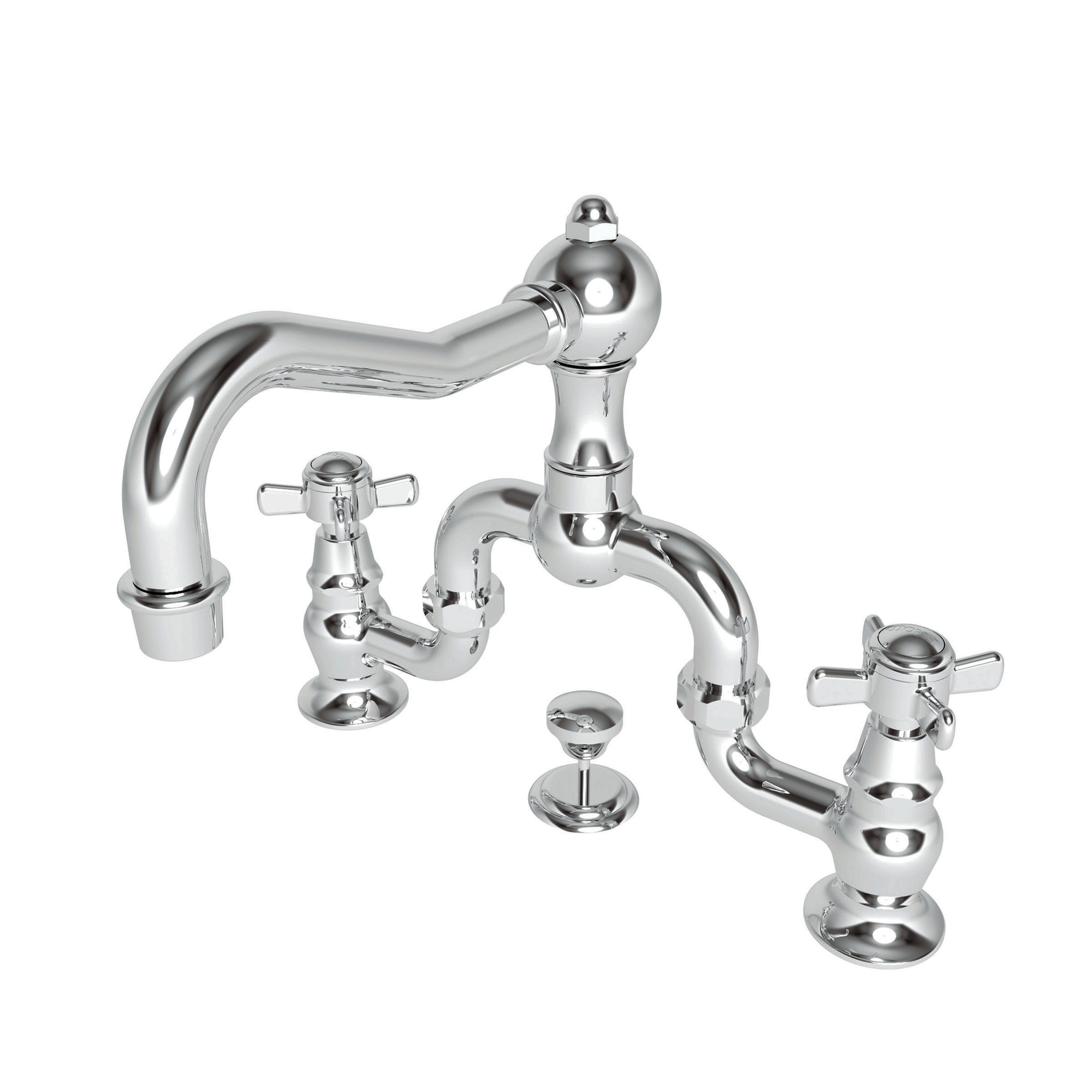 Newport Brass 1000B Fairfield Widespread Bathroom Bridge Faucet