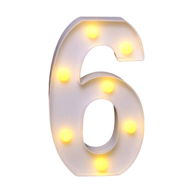 Cartón de espuma iluminado con LED para fiestas de cumpleaños, con luz personalizable para eventos y celebraciones