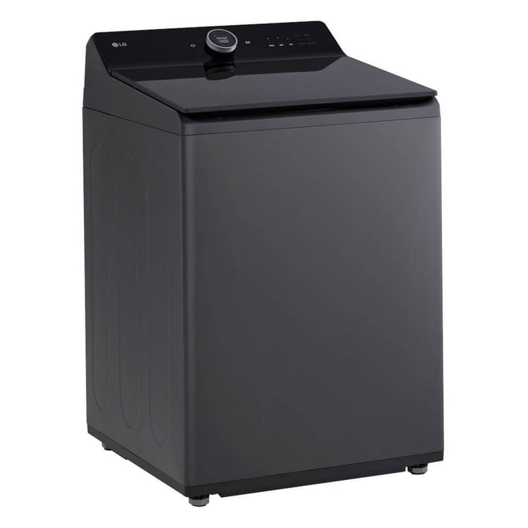 LG WT8400CB 5.5 Cu. Ft. Matte Black Mega Capacity Top Load Washer w/ EasyUnload™