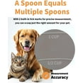 thumbnail image 4 of czcpp-3 Pack Dog Food Scoop Set, Cat Food Scoop, Plastic Pet Food Scoop Measure 1 Cup and 1/2 Cup, Fits Any Container Diameter Stuck-Proof, Multi Purpose For Dog, Puppy And Cat, 4 of 4