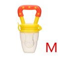 thumbnail image 1 of Chupón fruta alimentador Fortalece la Dentición y Ayuda a la Sana alimentación color amarillo Shuxiu Wang 8390615154826, 1 of 3