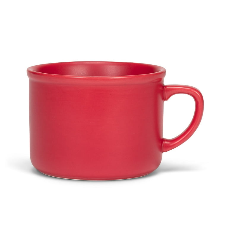 Set of 12 Classic Matte Cappuccino Mug Cup