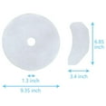 thumbnail image 4 of 25 Pieces Compatible Cloth Dryer Exhaust Filter Set Replacement for Panda/Magic Chef/Sonya/Avant, 4 of 7