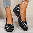 thumbnail image 6 of Domzle Women Ballet Flats Comfort Work Shoes Wide Width,omfort,Casual Shoes,Office,Light Weight,Low Heel,Summer Fall ,Slip On Black -BD56, 6 of 8