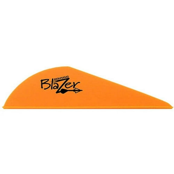 Bohning Blazer Archery Vane, 100-Pack, Neon Orange