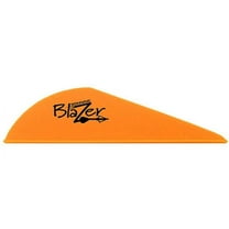 Bohning Blazer Archery Vane, 100-Pack, Neon Orange