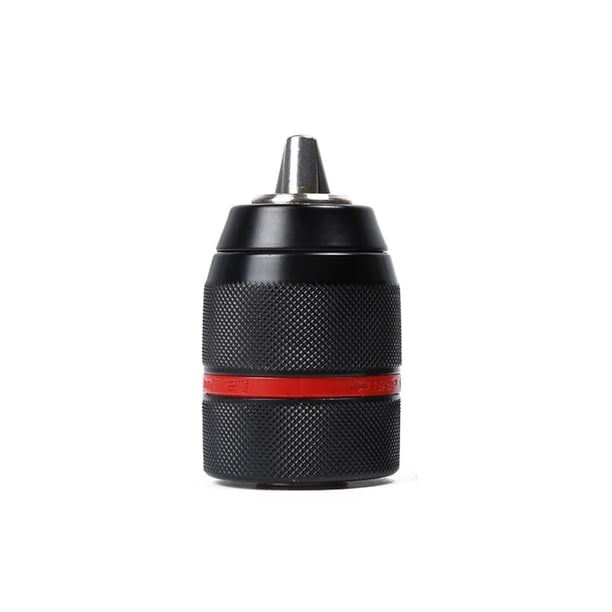 Riwesomey Portabrocas sin llave, sujeción de autobloqueo, carpintería, carpintero, acero de alta velocidad, carpintería, artesano, reemplazo profesional Herramientas eléctricas 13 mm Riwesomey TO010176-02