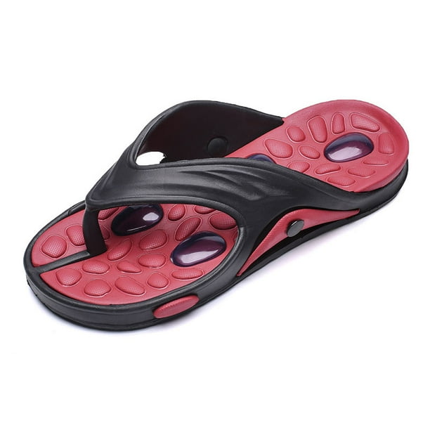 Pink mens clearance flip flops