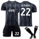 thumbnail image 1 of 2223 Juventus Camiseta de fútbol de visitante Camiseta No.10 Conjunto de camiseta de fútbol de Pogba-22 23 Di maria 22-Niños 18 (100-110 CM) BmatwkZeng Bmatwk Jersey, 1 of 2