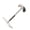 Silver, variant on Whaledi Headphone Stand for Headsets Holder with Aluminum Supporting Rod