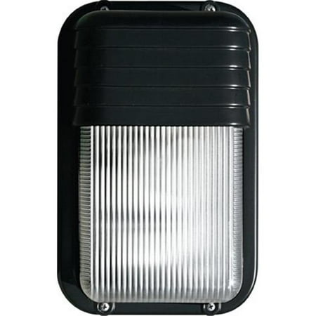 

Dabmar Lighting W2965-B 9.75 x 6.25 x 3.92 in. 120 V 60 watts Incandenscent Type Powder Coated Cast Aluminum Surface Mounted Wall Fixture Light Black
