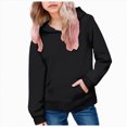 thumbnail image 3 of Godom Girls Sweatshirts Long Sleeve with Pocket Girl Hoodies Casual Fashion Fall Winter Clothes, 3 of 7