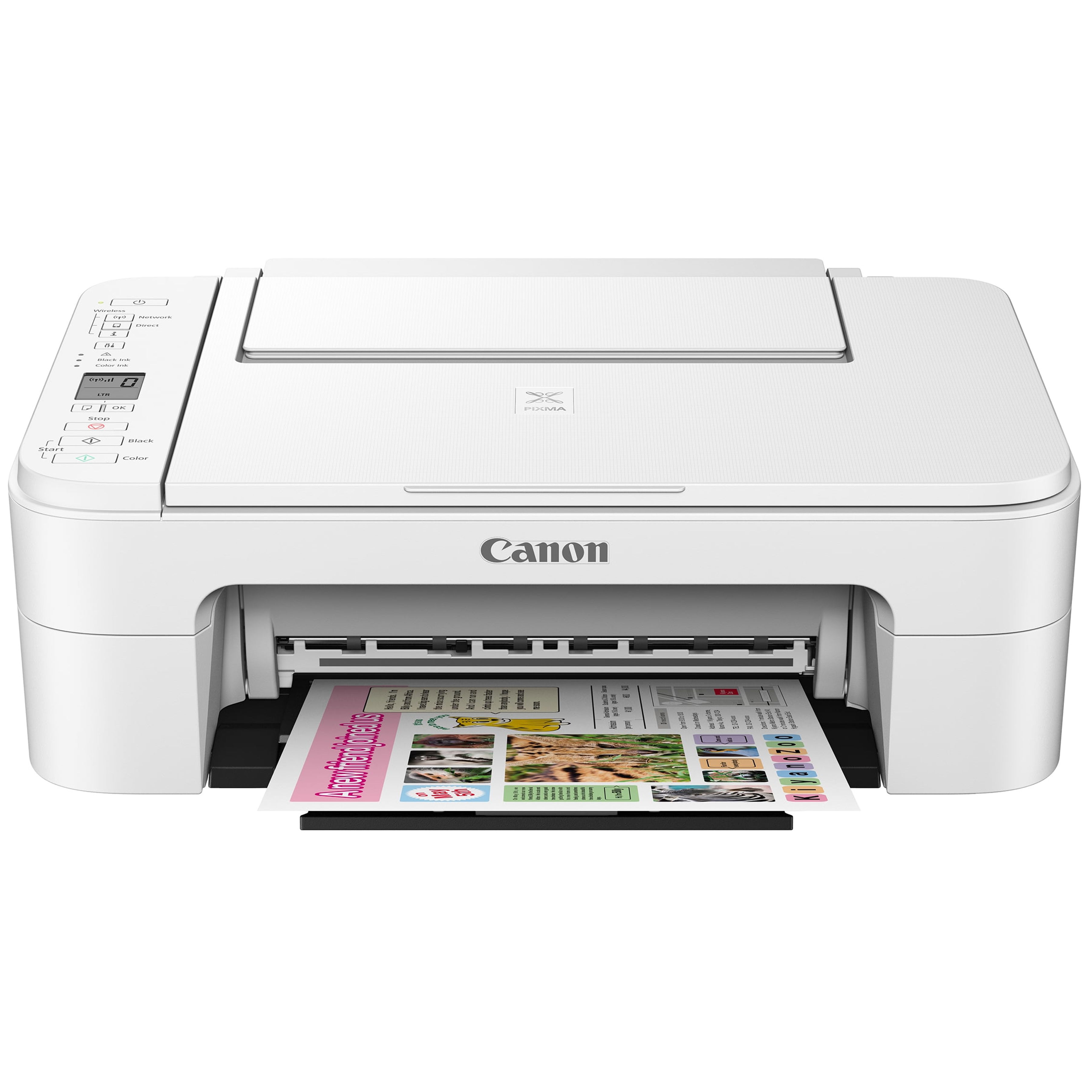 Canon TS3122 US Wh/Blk Pixma Wireless Inkjet All-In-One Printer - image 5 of 5