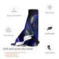 thumbnail image 3 of Toalla de playa S-Ylveon, suave, de secado rápido, resistente a la arena, para piscina, yoga, gimnasio, camping, toallas de baño ligeras, regalo para niños, niñas, niños y adultos, 31,5 x 63 pulgadas, 3 of 8