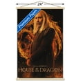 thumbnail image 3 of House of the Dragon - Viserys One Sheet Wall Poster with Magnetic Frame, 22.375" x 34", 3 of 6