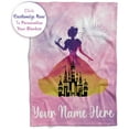 thumbnail image 5 of Personalized Butterfly Blanket | Custom Blanket | Girl Stuff | Soft Customized Throw Blankets for Girls | Monogrammed Name Blanket | Plush Gifts for Kids | 30x40 Fleece, 5 of 6