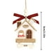 thumbnail image 3 of Colgante para Árbol de Navidad | Adorno de Madera Tallada de Doble Capa | Madera Duradera | Decoración Navideña de 9,9 Cm | Incluye Cordón y Caja de Regalo Kraft | Ideal para Árbol de Navidad 2024, D, 3 of 6