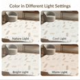 thumbnail image 7 of ODIKA 4'x6' Beige Abstract Geometric Scattered Modern Washable Area Rug Contemporary Minimalist Shapes Connected Pet Friendly, Non-Shedding for Bedroom, Reading Nook, 7 of 7