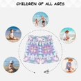 thumbnail image 6 of Symmetrical Floral Pattern with Gardient Color Swim Trunks Board Shorts Beach Pants Bathing Bottoms XS, 6 of 8