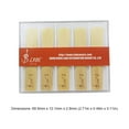thumbnail image 2 of 10Pcs Clarinet Reeds Strength 2 Woodwind Instruments Reeds Sport Supplies, 2 of 8
