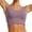 Purple, variant on Arlun Long Line Athletic Bras for Women High Supportive Comfort Wide Shoulder Straps Workout Yoga Bras Square Neck Lightweight Breathable for Running Fitness Purple XL