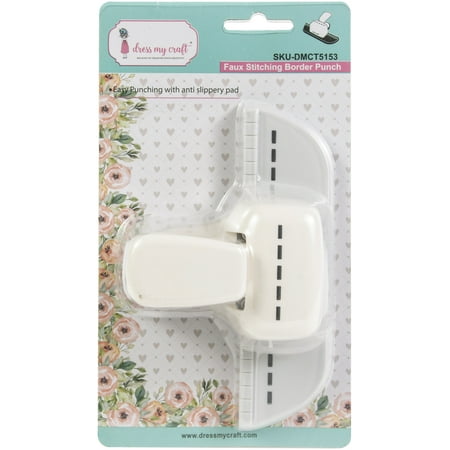 UPC: 0194186005772 | Dress My Craft Paper Punch-Faux Stitching Border