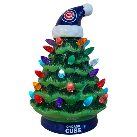 Chicago Cubs 8 LED Light Up Christmas Tree
