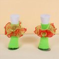thumbnail image 5 of Big Ruffle Ankle Socks Baby Kids Double Lace Turn Cuff Sock for Girls Cute Frilly Dress Socks 0-6 Months 6-12 Months 2T 3T 4T 5T 6T 7T 8T 9T 10T Kids, 5 of 9