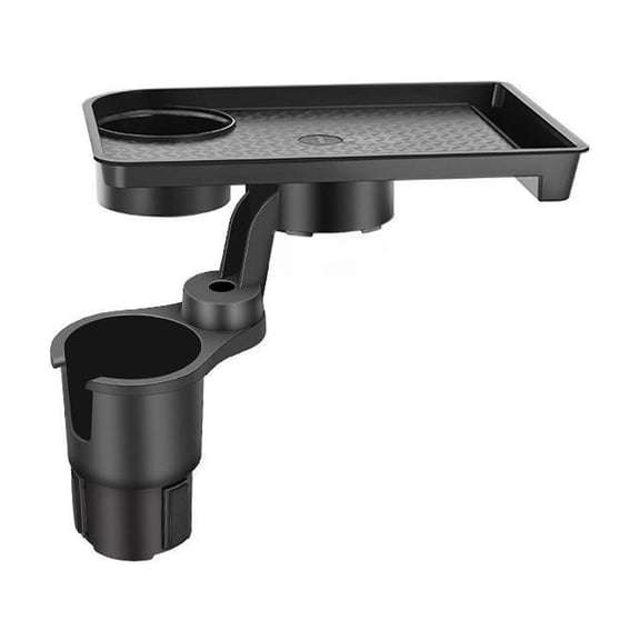 Expandable Car Drink Holder Tray Adjustable Plate For Stable Beverage And Organization In Vehicles