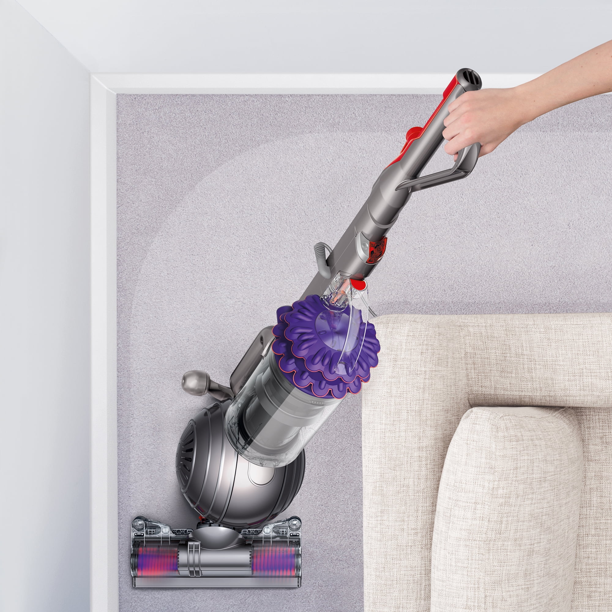 Lav et navn hektar tøve Dyson Cinetic Big Ball Animal Upright Vacuum - Nickel - Walmart.com