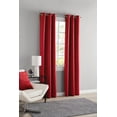 thumbnail image 1 of MAINSTAYS Blackout Energy Efficient Grommet Window Curtains Panel, 1 of 1