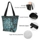 thumbnail image 4 of Easygdp Blue Color Cactus Bolso de Hombro para Mujer, Bolso Bandolera y Cartera de Mano Elegante para Uso Diario, 4 of 6