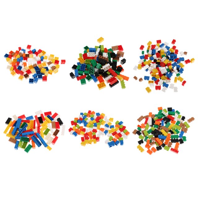 550pcs Juguete Educativo Puzzle Bloques de Construcción Plástico Niños Sunnimix Niños bloques de construcción