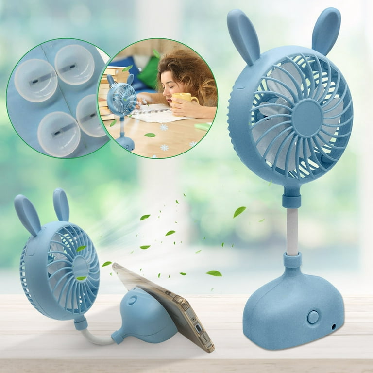 Lbecley Plug In Ceiling Fan Cup Mah Charging Mobile Usb Folding Phone Suction 1200 Holder Small Fans 20 With Remote Control Blue One Size Com