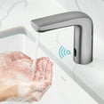 thumbnail image 4 of KRAUS Indy Touchless Sensor Bathroom Faucet in Spot Free Stainless Steel, 4 of 18